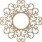 Ekena Millwork Reims Wood Fretwork Pierced Ceiling Medallion, Hickory, 26"OD x 9 7/8"ID x 3/8"T CMWP26X26X0375REHI - alternate 3
